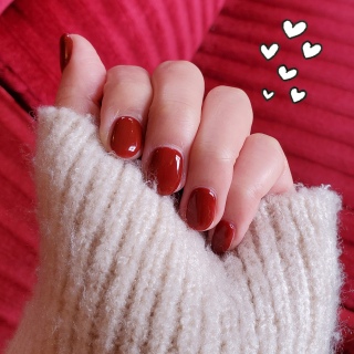 Feel winter with my nails